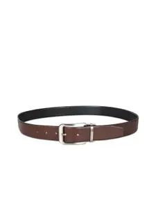 Kenneth Cole Men Brown Reversible Leather Formal Belt