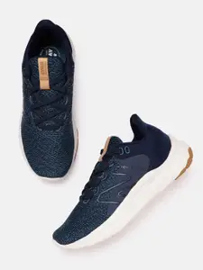 New Balance Men Blue Woven Design Running Shoes