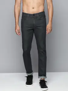 Flying Machine Men Black Michael Slim Tapered Fit Stretchable Jeans