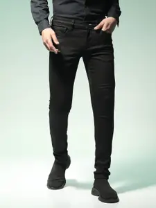 Flying Machine Men Blue Skinny Fit Low-Rise Stretchable Jeans