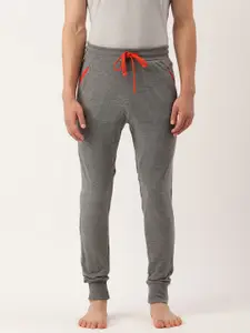 Chromozome Men Charcoal Grey Solid  Lounge Joggers