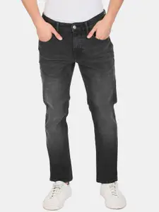 U.S. Polo Assn. Denim Co. Men Black Slim Fit Light Fade Jeans
