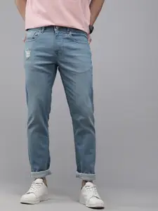 U.S. Polo Assn. Denim Co. U S Polo Assn Denim Co Men Blue Slim Fit Light Fade Stretchable Casual Jeans