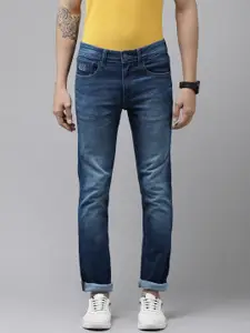 U.S. Polo Assn. Denim Co. U S Polo Assn Denim Co Men Blue Skinny Fit Light Fade Stretchable Jeans