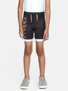 Jordan Boys Black Printed Cosmic Ooze Sports Shorts