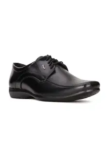 Bata Men Black Solid Formal Derbys