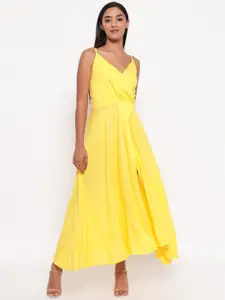 Aawari Yellow Maxi Dress