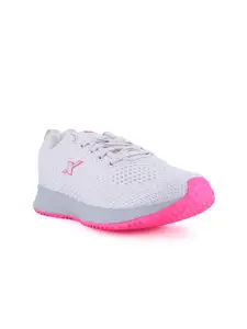 Sparx Women Grey Mesh Running Non-Marking Shoes