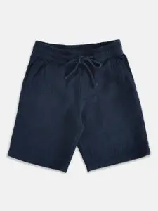 Pantaloons Junior Boys Navy Blue Shorts