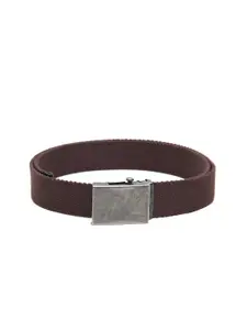 Calvadoss Boys Brown Cotton Canvas Belt
