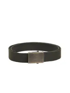 Calvadoss Boys Green Canvas Belt