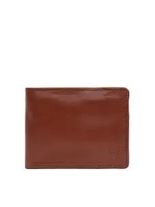 Hidesign Men Tan Solid Two Fold Wallet