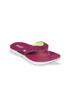 Skechers Pink & Green Thong Flip-Flops