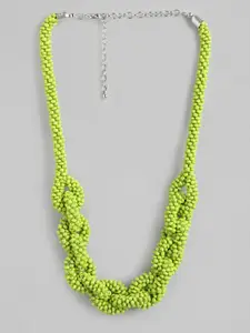 RICHEERA Green Beaded Necklace