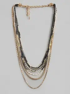 RICHEERA Gold-Plated Layered Necklace