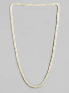 RICHEERA Beige Artificial Beads Necklace