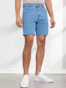 ORIGIN BY ZALORA Men Blue Denim Shorts