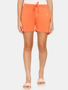 Zivame Women Orange Shorts