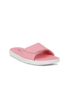 Bata Women Pink & White Sliders