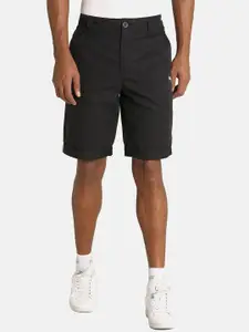Puma Men Black Slim Fit Cotton Sports Shorts