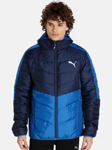 Puma Men Colourblocked PUMA WarmCELL Regular Fit Puffer Jacket