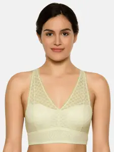 Wacoal Yellow Rapid Dry Non-Wired Lightly Padded Bra