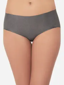 Wacoal Women Grey Solid Hipster Panty