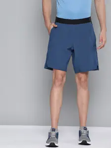 Reebok Men Blue TS Epic Solid Training Sports Shorts