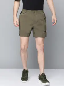 Reebok Classic Men Olive Green CL Q1 Solid Shorts
