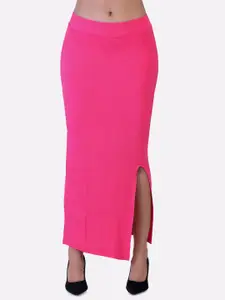 LAASA  SPORTS LAASA SPORTS Women Pink Solid Pencil Skirt