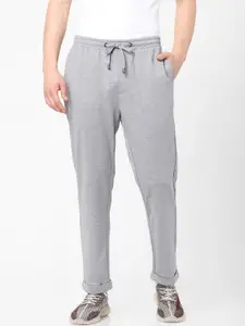 Celio Men Grey Solid Track Pants