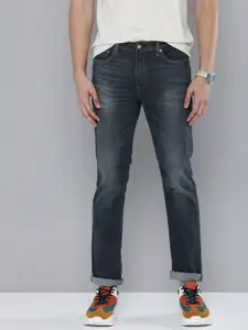 Levis Men Blue 511 Slim Fit Light Fade Clean Look Stretchable Jeans