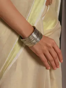 ToniQ Set of 18 Silver-Plated Bangles