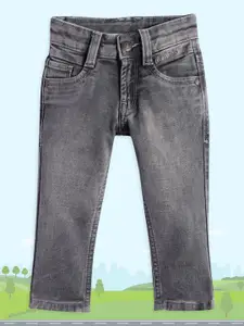 U.S. Polo Assn. Kids U S Polo Assn Kids Boys Grey Light Fade Stretchable Jeans