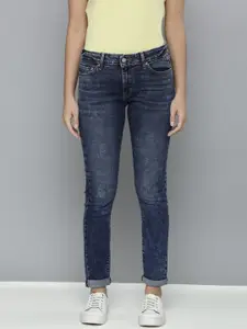 Levis Women Blue Skinny Fit Light Fade Stretchable Jeans