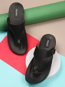 WELCOME Men Black Comfort Sandals