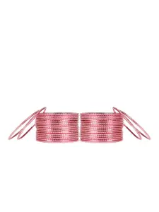 Arendelle Set Of 36 Pink Bangles