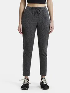 Jockey Stretch Printed Slim Fit Trackpants With Side Pockets