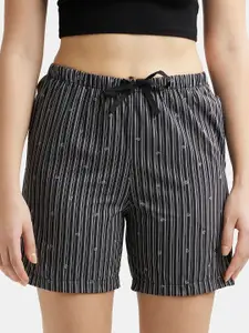 Jockey SuperCombed Cotton Yarn Dyed Woven RelaxedFit Striped Shorts with Side Pockets-RX15