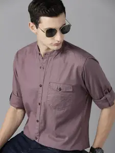 The Roadster Lifestyle Co. Pure Cotton Casual Shirt