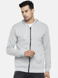 People Men Grey Melange Sweatshirt
