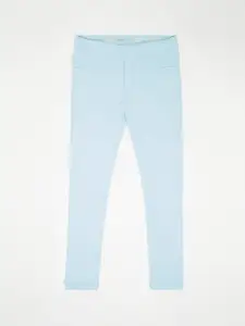 Crimsoune Club Girls Blue Slim Fit Clean Look Stretchable Jeans