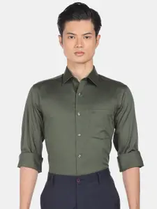 Arrow Men Green Slim Fit Casual Shirt