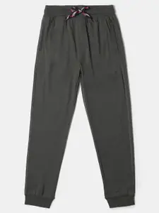 Jockey Boy Cotton Joggers with Drawstrings And Convenient side pockets-UB20