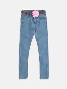 Pantaloons Junior Girls Blue Jeans