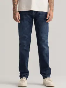 GANT Men Blue Regular Fit Stretchable Cotton Jeans