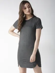 La Zoire Grey T-shirt Dress