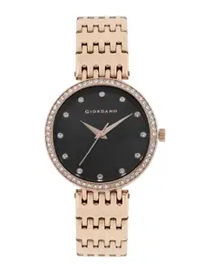 GIORDANO Women Black Analogue Watch FA2045-11