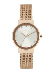 GIORDANO Women Pearly White Analogue Watch FA2047-22