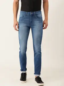 Flying Machine Men Blue Slim Tapered Micheal Fit Stretchable Jeans